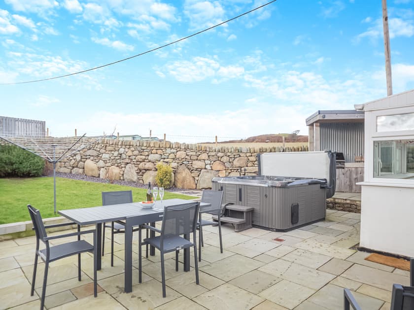 Patio | Swyn Y Don, Llandanwg, near Harlech