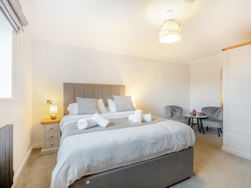 Double bedroom | Gwel Y Castell - Salop Caravans, Harlech