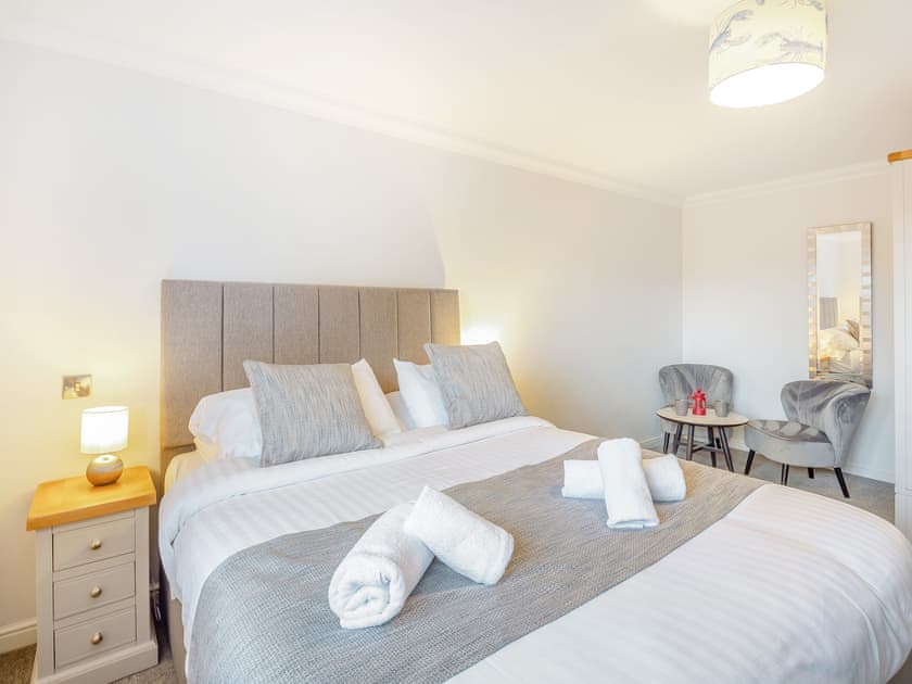 Double bedroom | Gwel Y Castell - Salop Caravans, Harlech