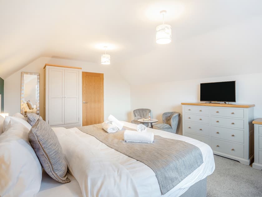 Double bedroom | Gwel Y Castell - Salop Caravans, Harlech