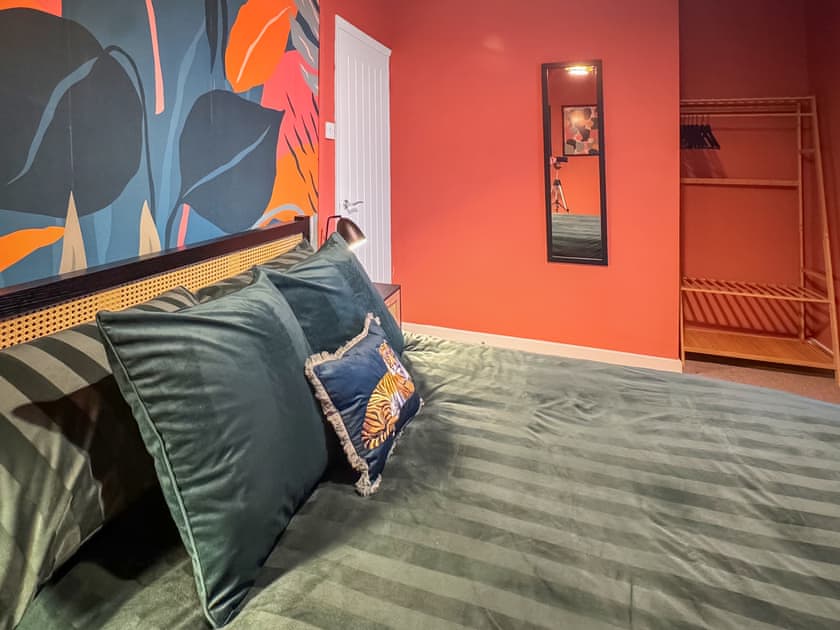Bedroom 2  | Hogarth No. 2 - Hogarth by the Sea Apartments, Newbiggin-by-the-Sea