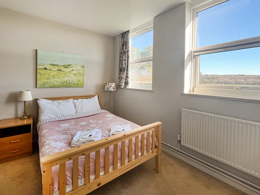 Double bedroom | Studio Apartment 106 - Herstmonceux Castle Estate, Herstmonceux