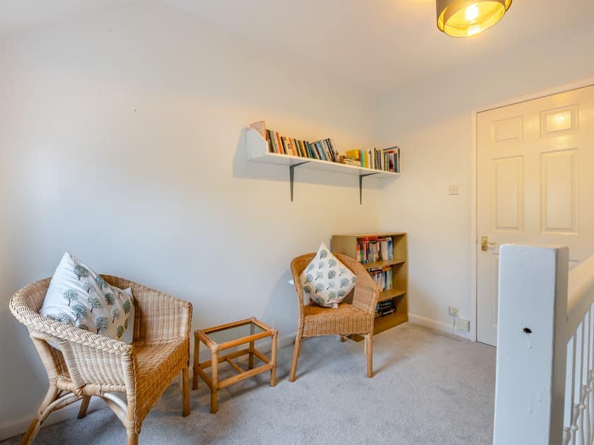 Landing library area | Warrington Mews - Warrington Retreat, Thornton-le-Dale, near Pickering