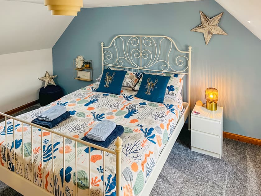 Double bedroom | Seahaven Cottage, Portknockie