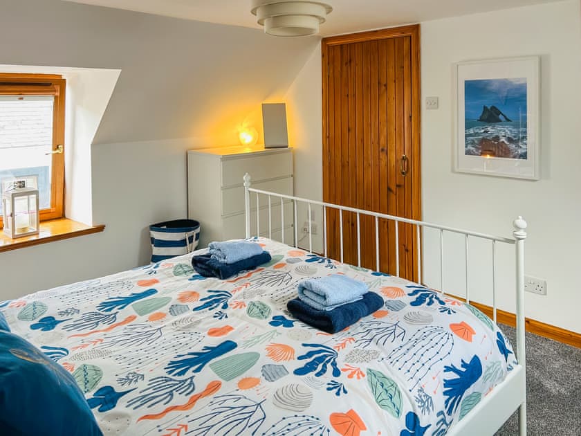 Double bedroom | Seahaven Cottage, Portknockie