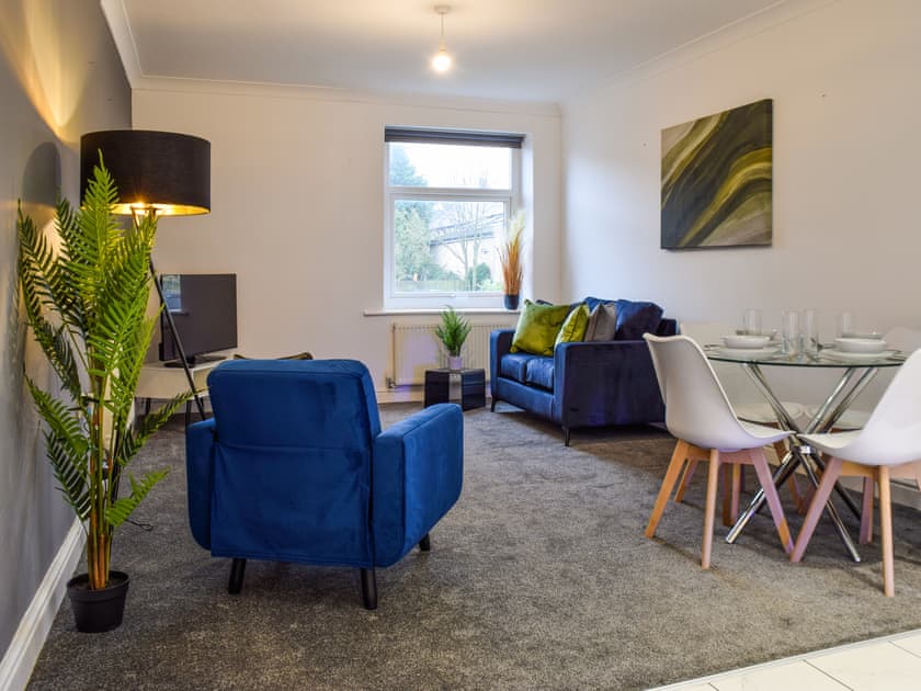 Living area | Apartment 2 - The Old Clubhouse, Newsome, near Huddersfield