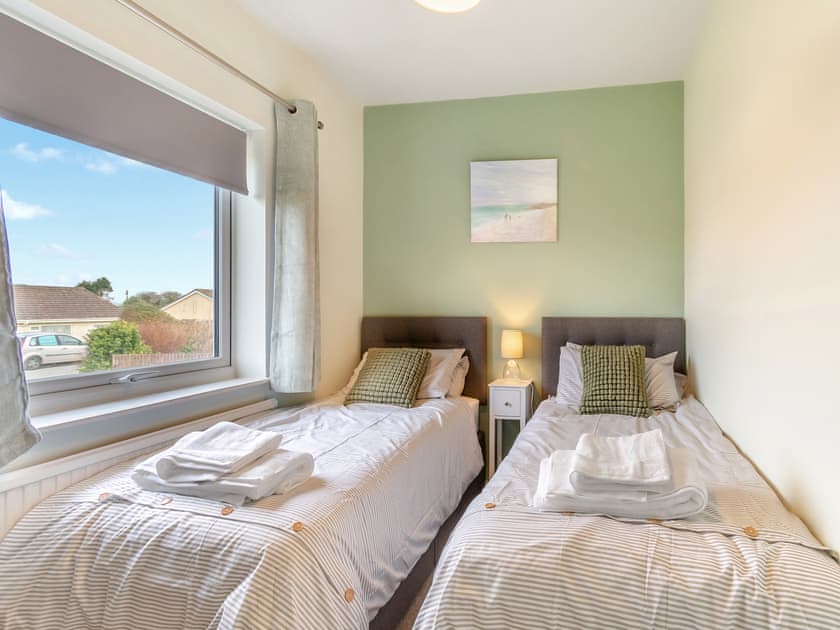 Twin bedroom | Arosfa, St Davids