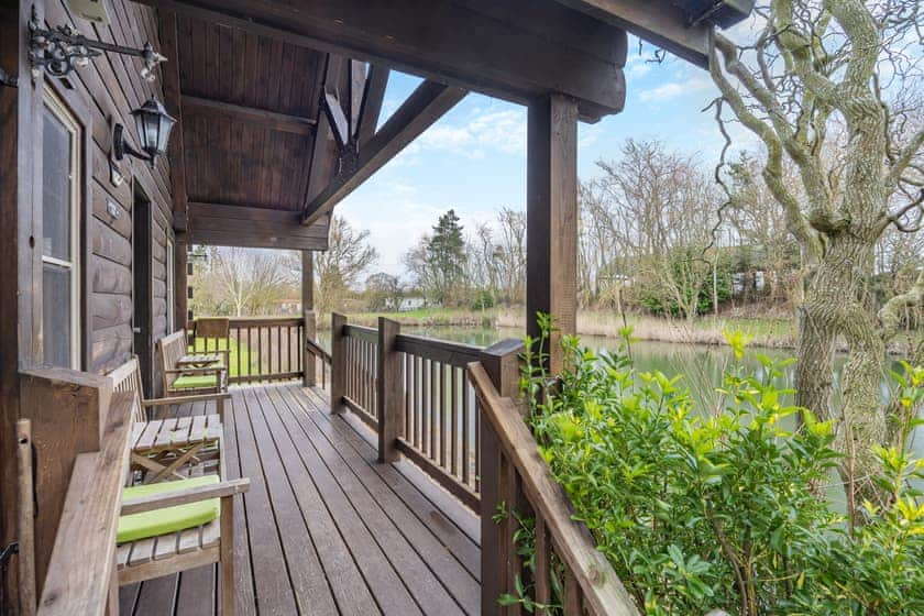 Patio | Willow Lodge - Waterside Lodges, Keal Cotes