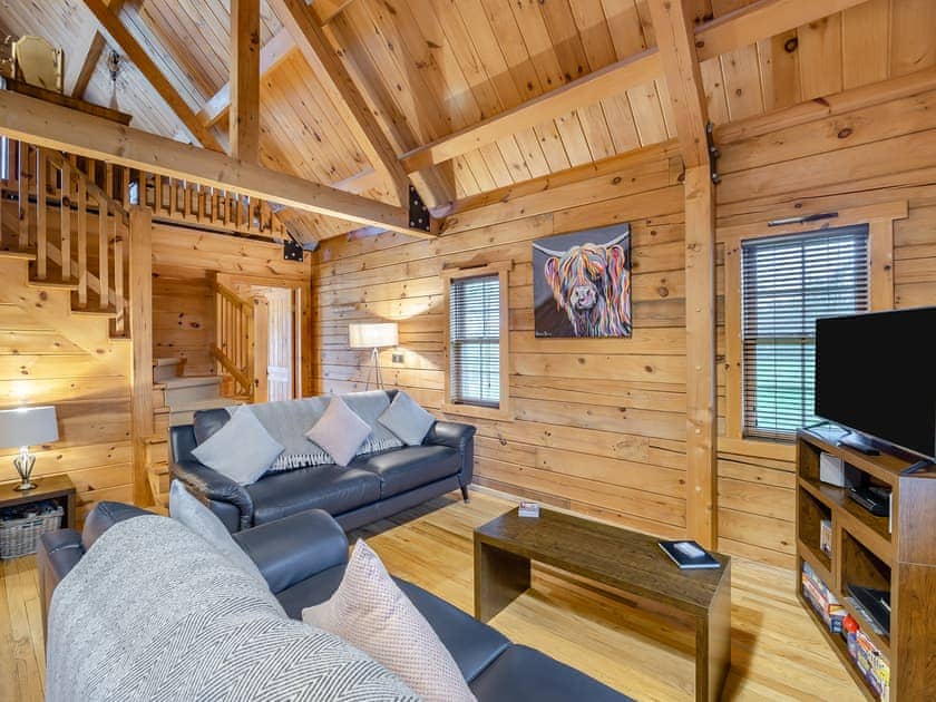 Living area | Willow Lodge - Waterside Lodges, Keal Cotes