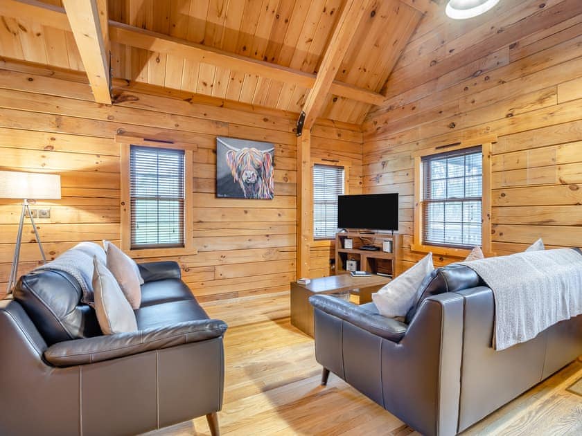 Living area | Willow Lodge - Waterside Lodges, Keal Cotes