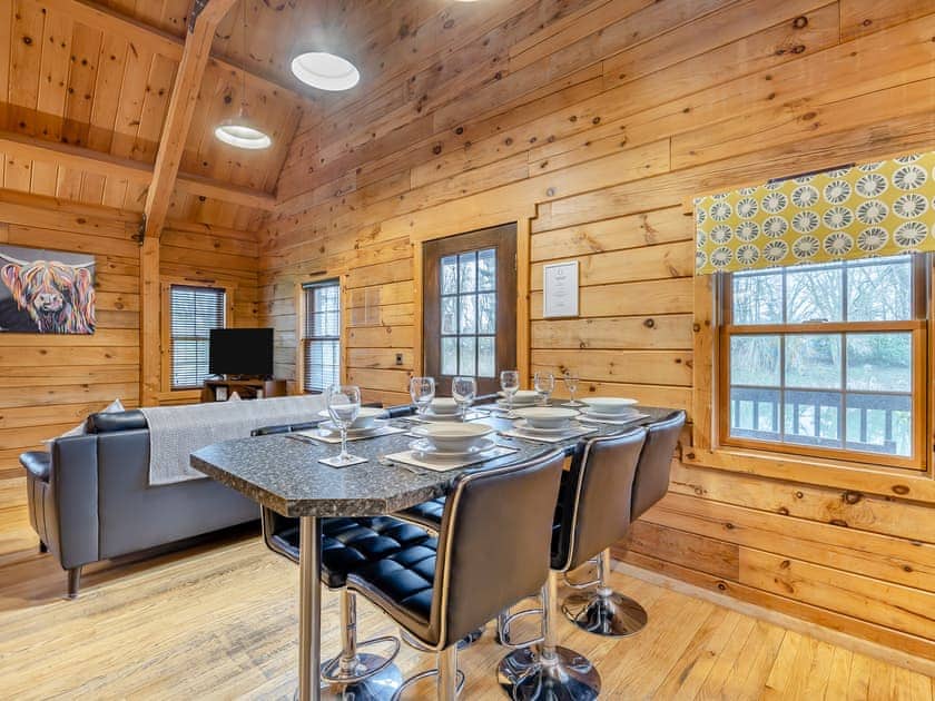 Kitchen/diner | Willow Lodge - Waterside Lodges, Keal Cotes