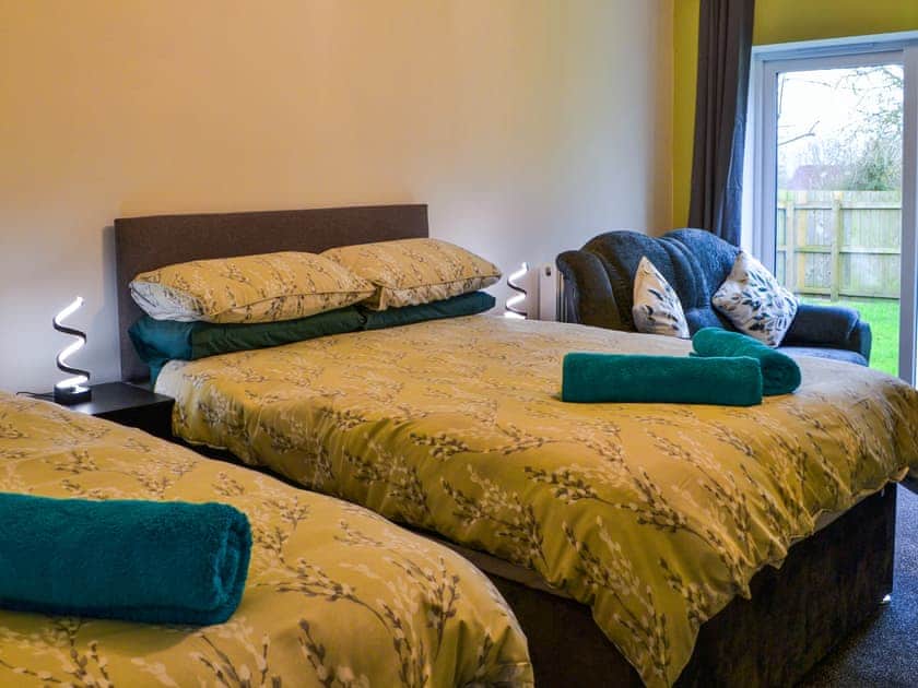 Twin bedroom | The Stables - Seats Hill Leisure Ltd, Great Hatfield, near Hornsea
