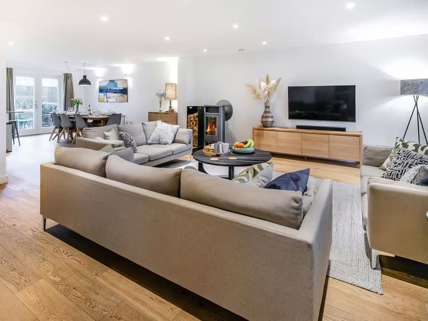 Open plan living space | Agapanthus Lodge - St Ives Resort, Carbis Bay, near St Ives