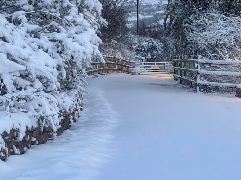 The driveway | The Lodge, Dyserth, near Prestatyn