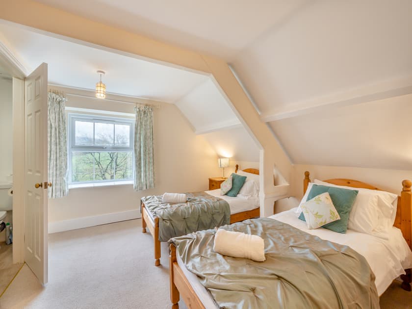 Twin bedroom | Armswell House, Plush, near Piddletrenthide