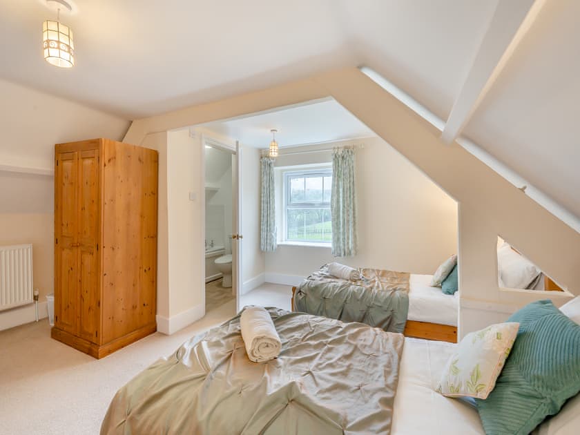 Twin bedroom | Armswell House, Plush, near Piddletrenthide