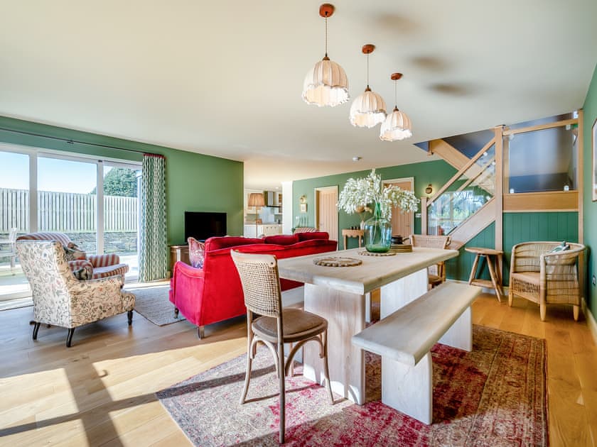 Living room/dining room | Gwithian House, Pendoggett, near Port Isaac 