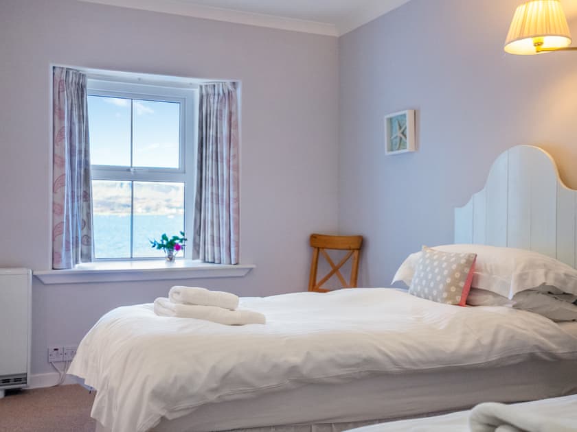 Twin bedroom | Craiguillean - Ardmaddy Castle, Ardmaddy Castle, near Oban