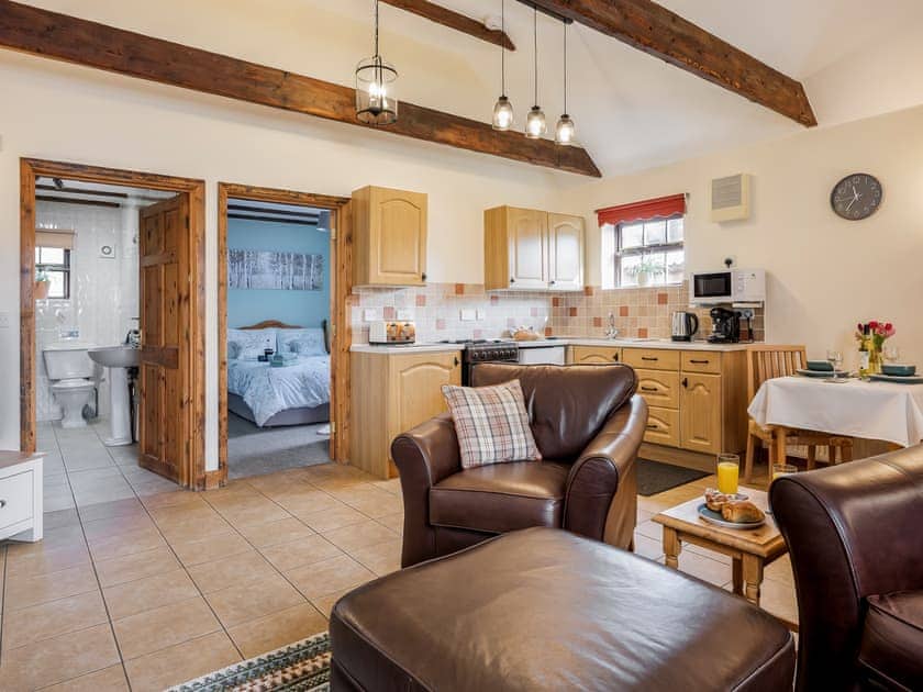 Open plan living space | Owl’s Roost - Holly Hedge Farm, Holly Hedge Farm