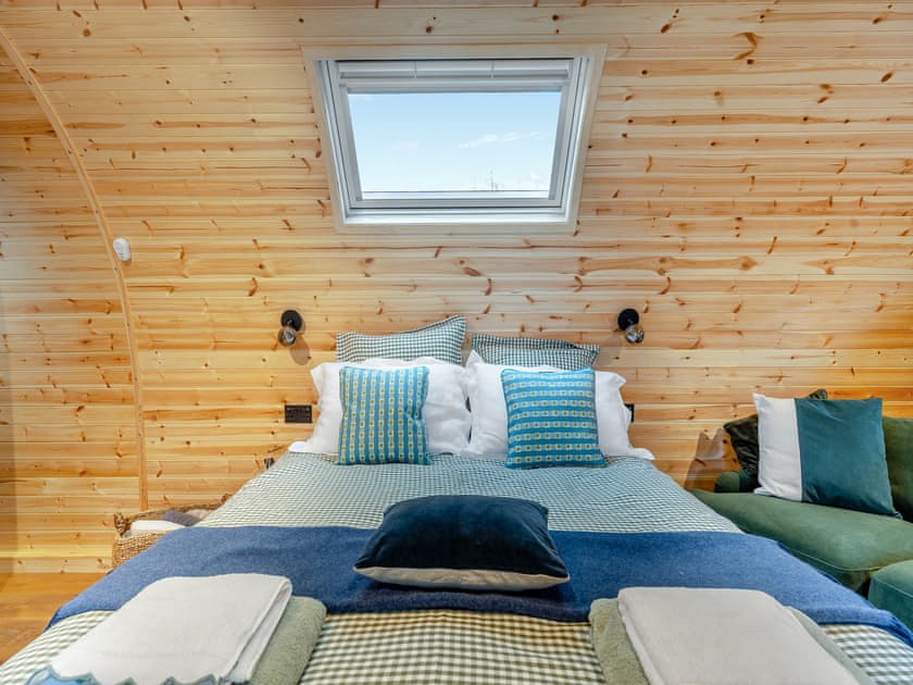 Double bedroom | Woodland Pod, 