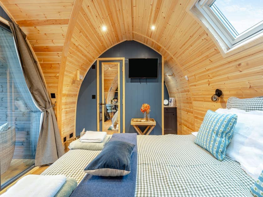 Double bedroom | Woodland Pod, 