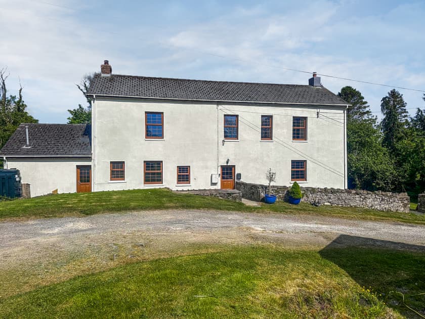 Outside front of house | Green Castle, Carmarthen