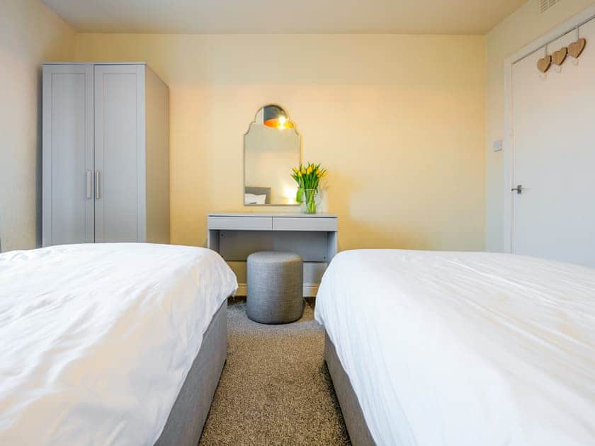 Twin bedroom | West Cottage, Freuchie, Nr Cupar