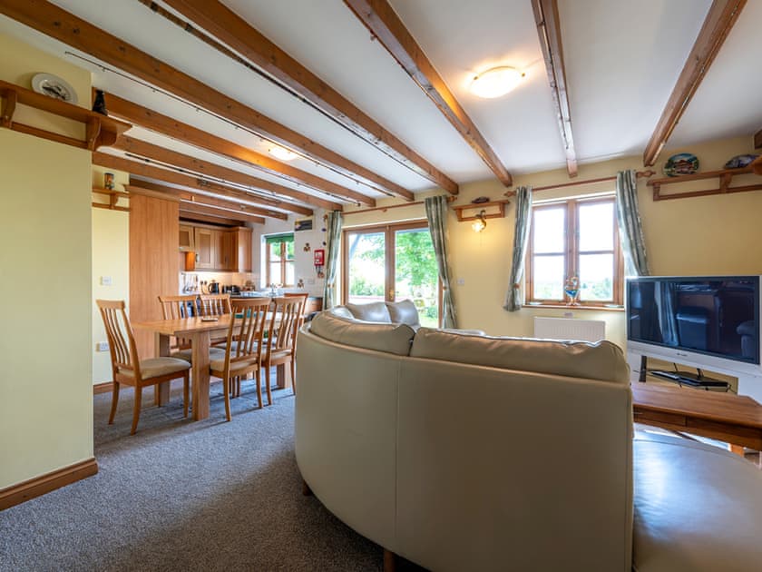 Living area | Excellence - Gables Getaways, Beaworthy