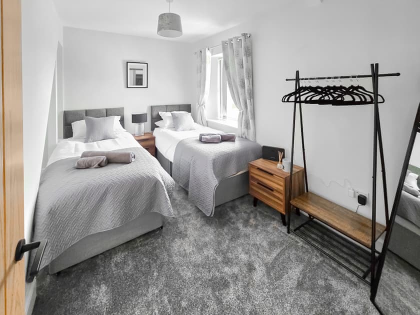 Twin bedroom | Tynffordd Fawr, Penrhyndeudraeth