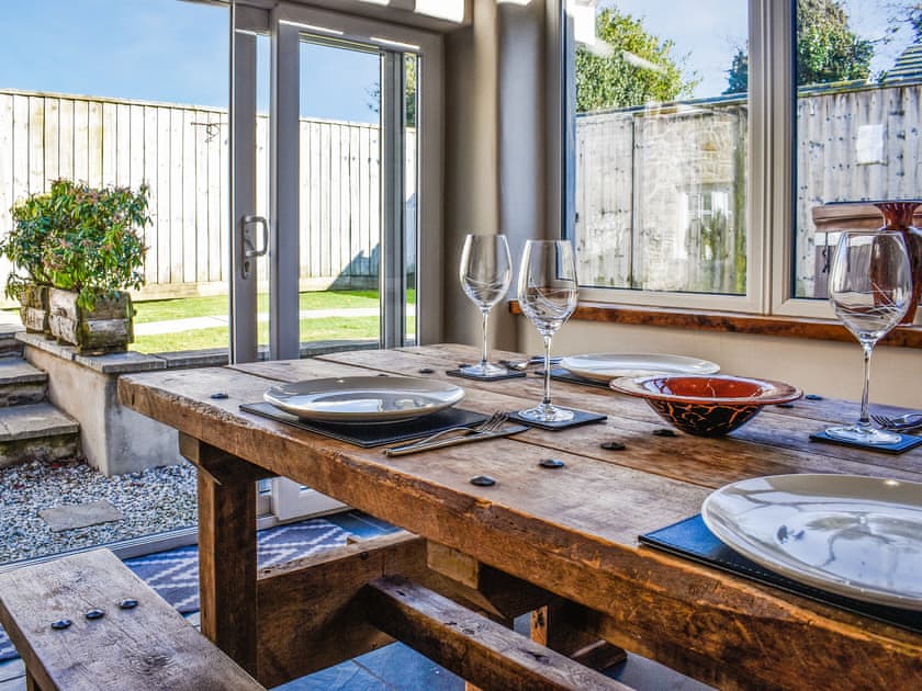 Dining Area | Honeysuckle Cottage, High Bickington