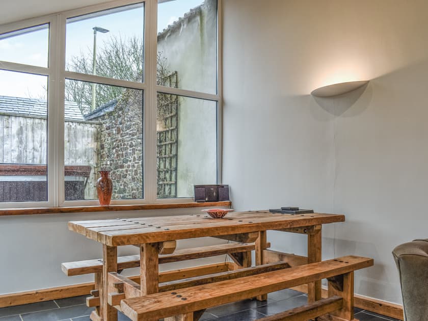 Dining Area | Honeysuckle Cottage, High Bickington