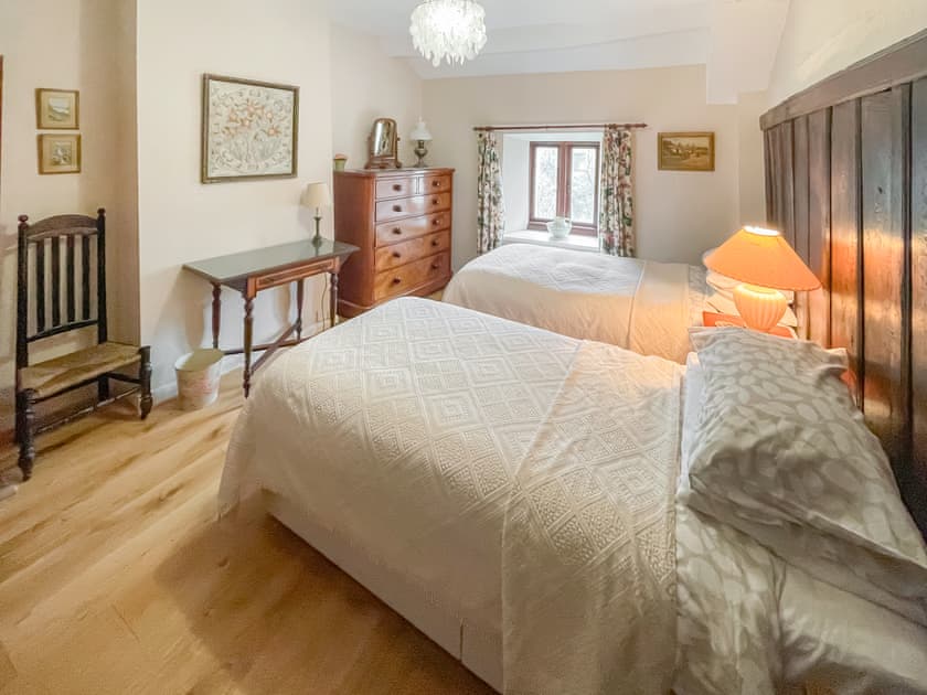 Twin bedroom | The Farmhouse at Hallin Bank - Hallin Bank, Glenridding and Southern Ullswater