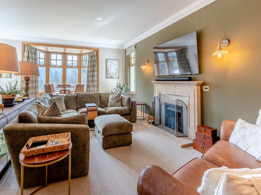 Living area | Morar Lodge, Pitlochry