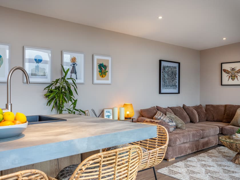 Open plan living space | The Granary - Rachel’s Farm, Rachel’s Farm