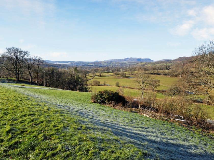 the view from the yard where the cottage is situated  | Hirnant - Bala Barns, Bala
