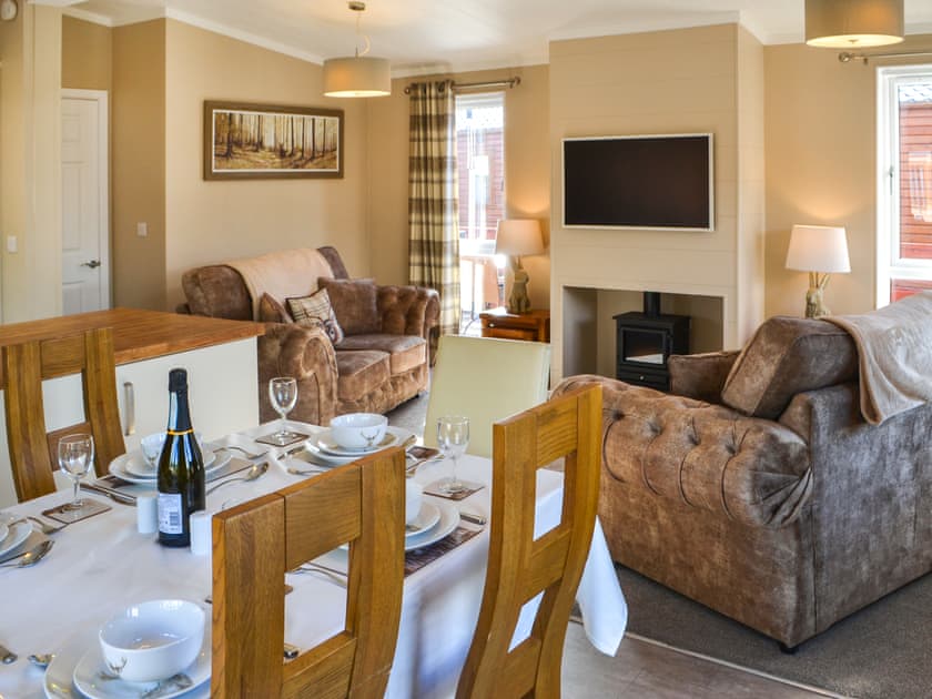 Dining Area | Floki’s Lodge, Felmoor Park, near Morpeth