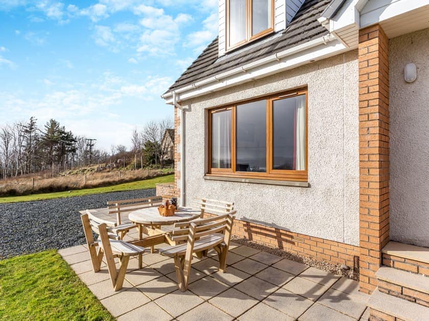 Sitting-out-area | Bramble Cottage, Gairloch