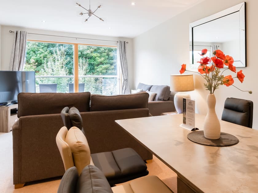 Comfortable open plan living space | North Bay Sands Apartment 2 - North Bay Sands Apartments, Scarborough
