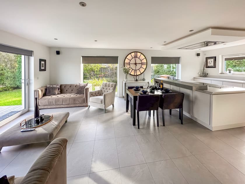 Open plan living space | Countesswells Villa, Banchory