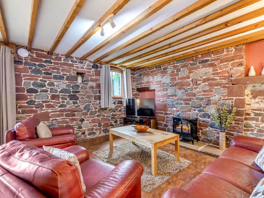 Living area | Barley Store - Dickinson Place Holiday Cottages, Allonby