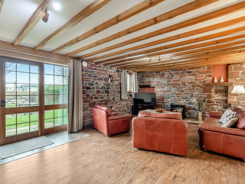 Living area | Barley Store - Dickinson Place Holiday Cottages, Allonby