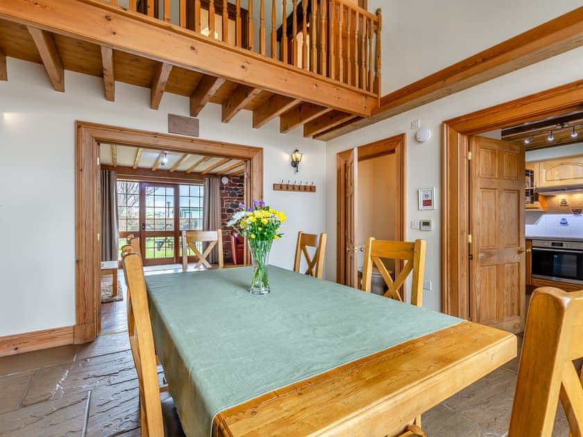 Dining Area | Barley Store - Dickinson Place Holiday Cottages, Allonby