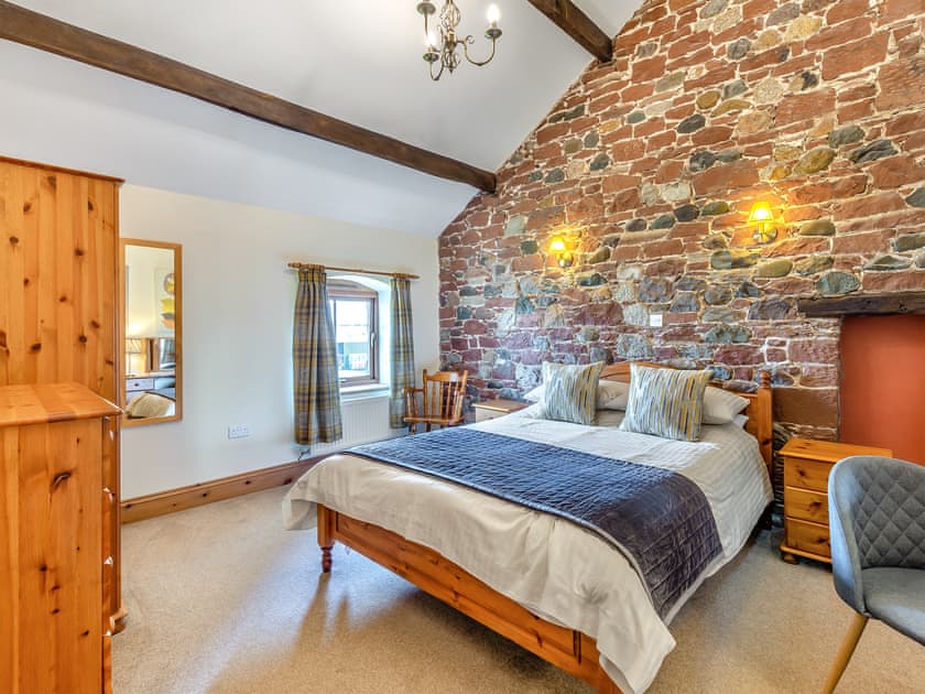 Double bedroom | Barley Store - Dickinson Place Holiday Cottages, Allonby