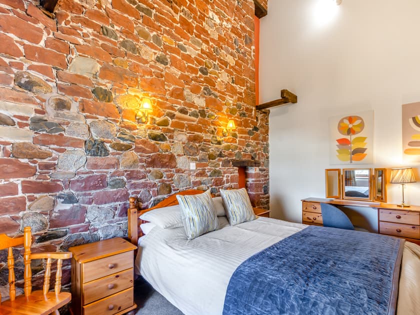 Double bedroom | Barley Store - Dickinson Place Holiday Cottages, Allonby