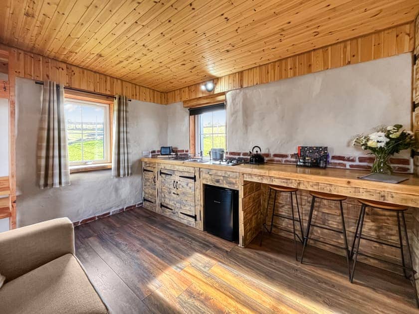 Kitchen | Willow Bale Cabin - Straw Bale Cabins, Dallas