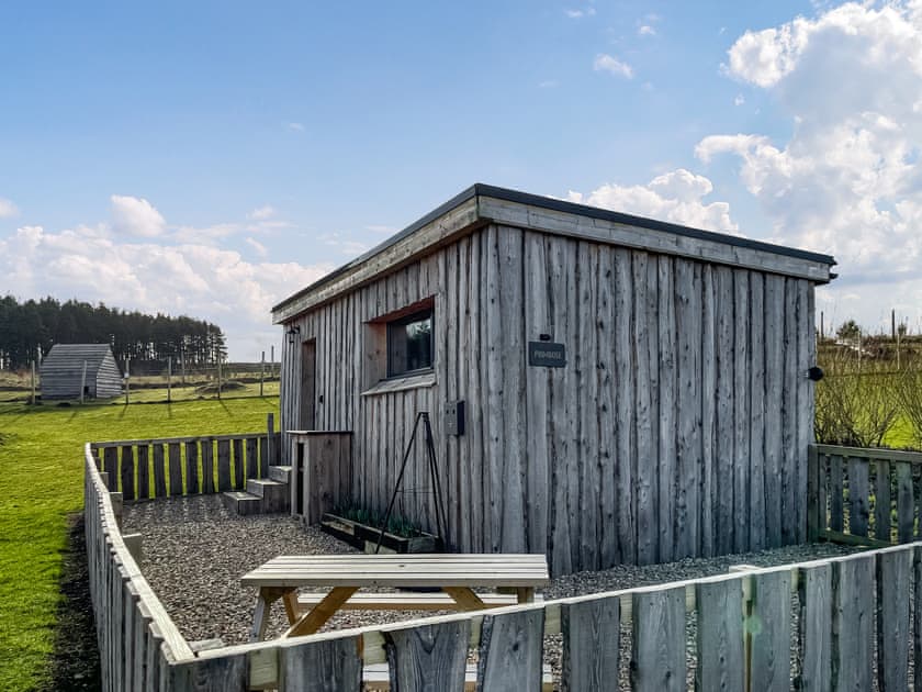 Exterior | Primrose Bale Cabin - Straw Bale Cabins, Dallas