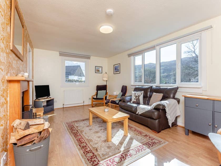 Living room | Inchnadamph Lodge properties - Walled Cottage - Inchnadamph Lodge Properties, Inchnadamph, near Lochinver