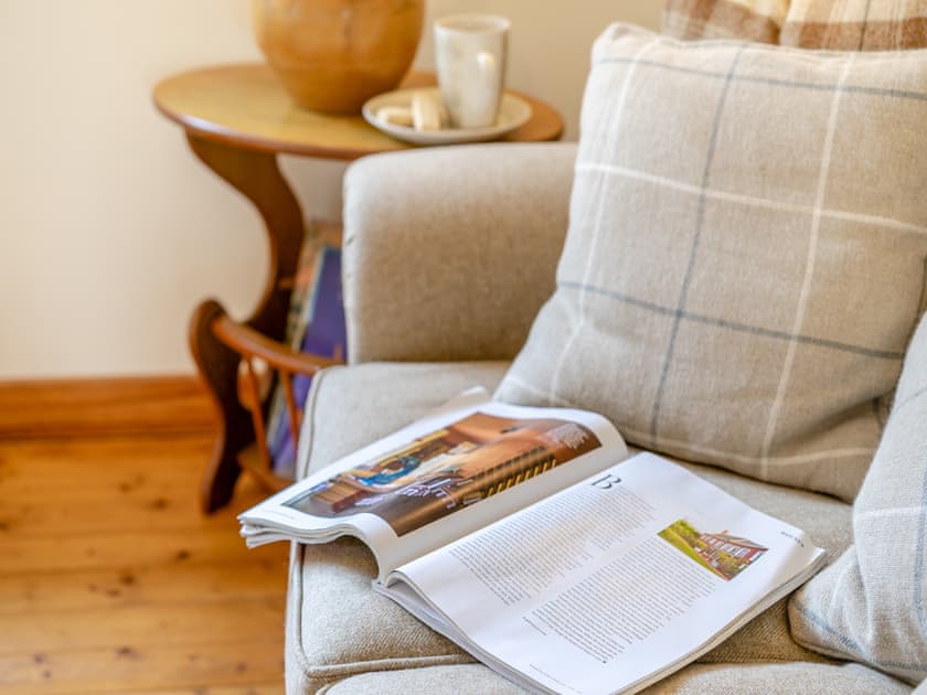 Living room | Clunie Dam Lodge, Loch Tummel