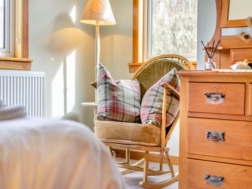 Living room | Clunie Dam Lodge, Loch Tummel