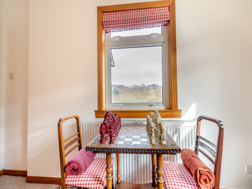 Kitchen/diner | Clunie Dam Lodge, Loch Tummel